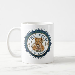 Taza De Café La Leona. Escocia
