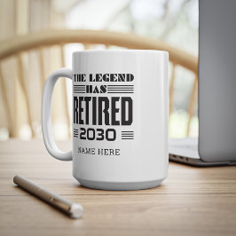 Taza De Café La leyenda se ha retirado de la jubilación