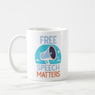 Taza De Café La libertad de expresión importa
