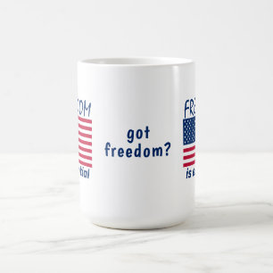 Taza De Café La libertad es esencial
