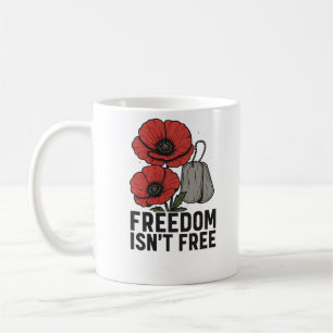 Taza De Café La libertad no es libre - Memorial tributo a la ad