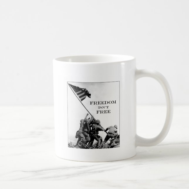 Taza De Café La libertad no está libre (Derecha)