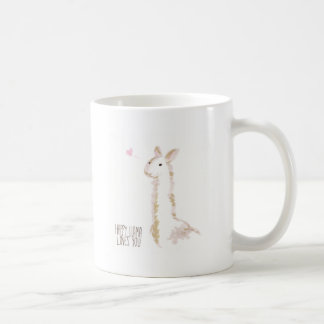 Taza De Café La llama feliz le ama