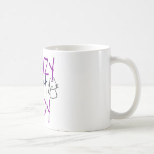 Taza De Café La loca dama del gato