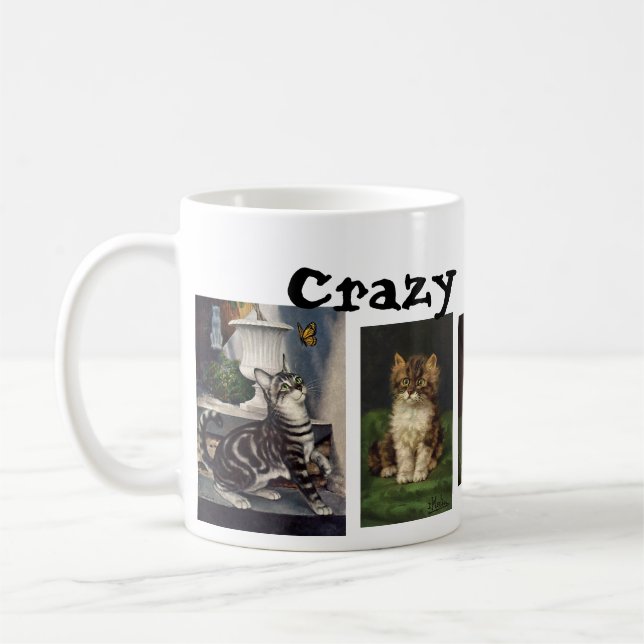 Taza De Café La loca dama del gato (Izquierda)