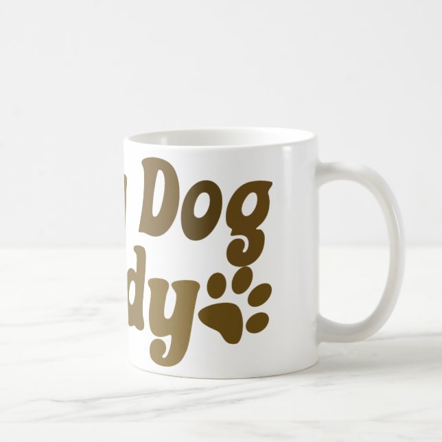 Taza De Café La loca dama del perro (Derecha)