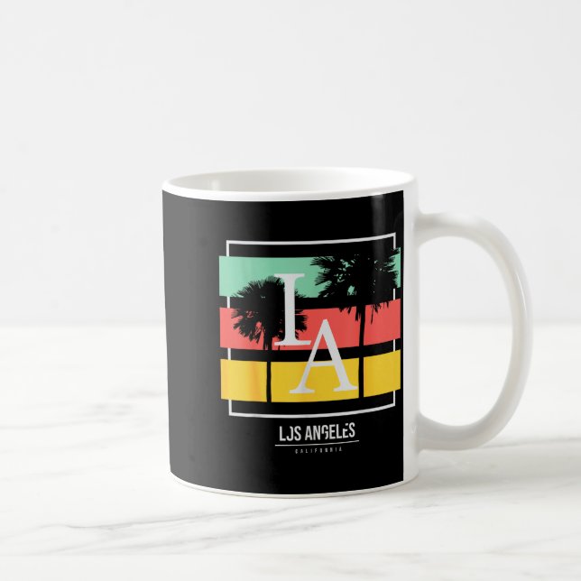 Taza De Café La Los Angeles California  (Derecha)