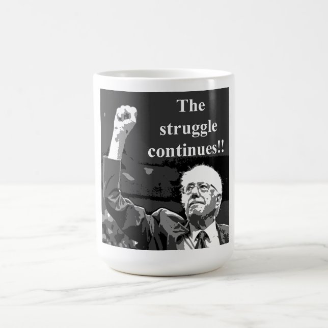 Taza De Café La lucha continúa (Centro)