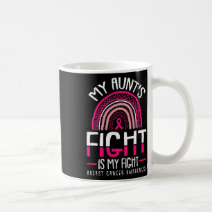 Taza De Café La lucha contra el cáncer de mama en mi lucha fue
