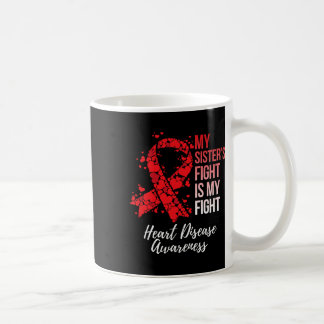 Taza De Café La lucha de la hermana es mi lucha contra la enfer