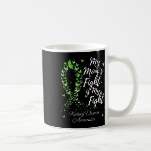Taza De Café La lucha de mamá es conciencia de mi enfermedad re