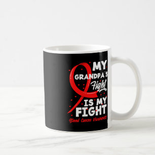 Taza De Café La lucha de mi abuelo es mi lucha contra el cáncer