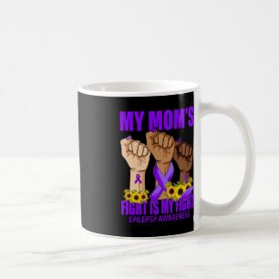 Taza De Café La lucha de mi mamá es conciencia de la epilepsia