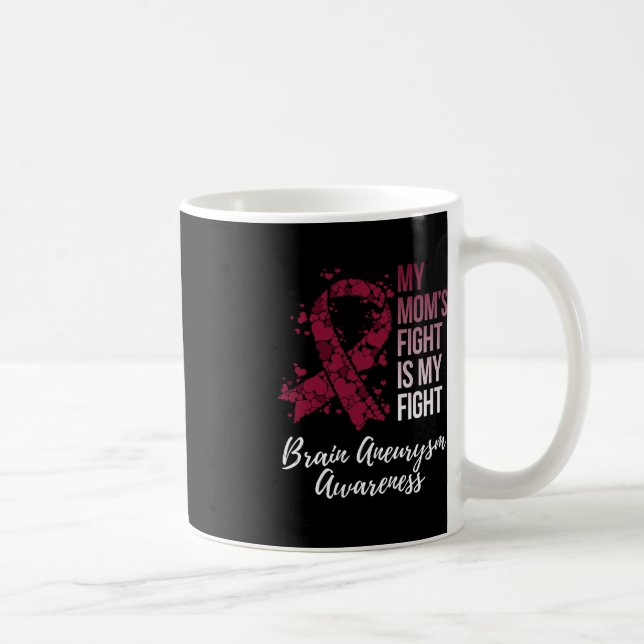 Taza De Café La lucha de mi mamá es la guerra contra el neurali (Derecha)
