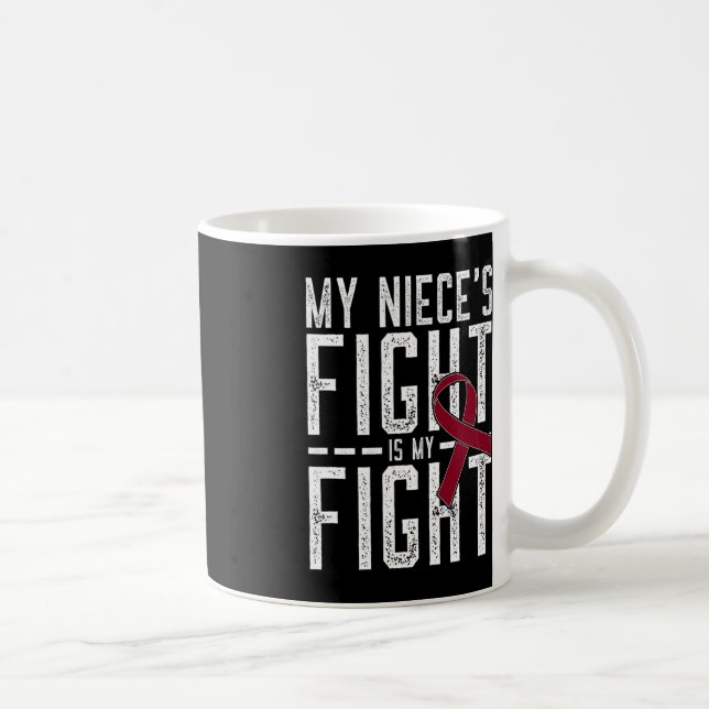 Taza De Café La lucha de mi sobrina contra la anemia falciforme (Derecha)