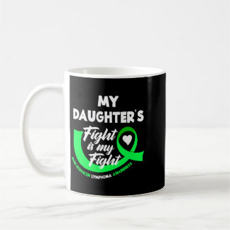 Taza De Café La lucha de mis hijas es mi lucha contra el linfom