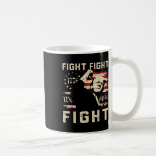 Taza De Café La lucha de Trump contra 1776 We The People Flag T