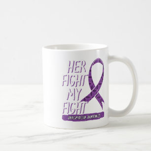 Taza De Café La lucha es mi Fibromialgia saludable regalo dieté