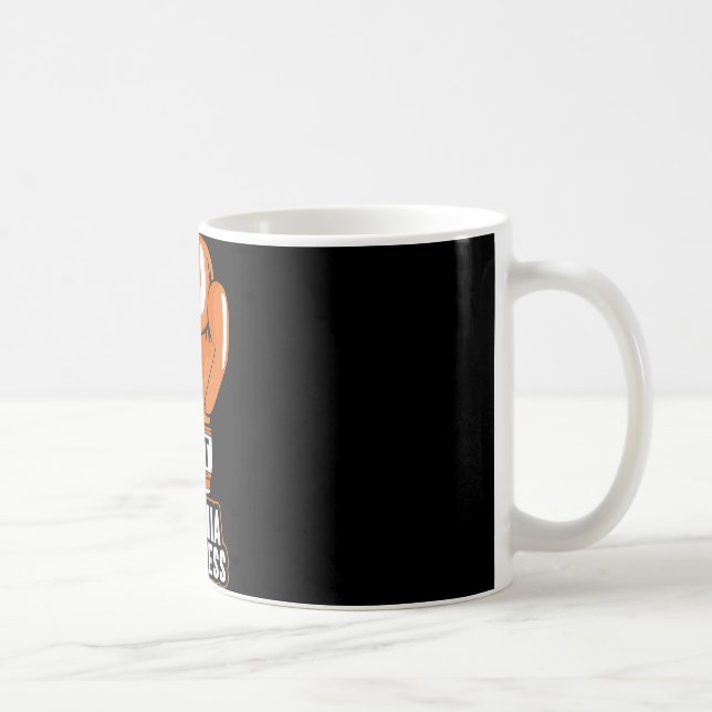 Taza De Café La lucha es mi lucha contra la leucemia (Derecha)