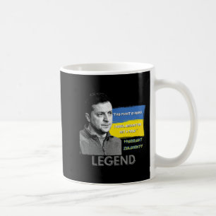 Taza De Café La lucha está aquí, presidente de Ucrania Zelensky