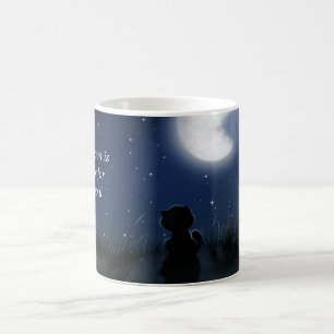 Taza De Café La luna es mágica   