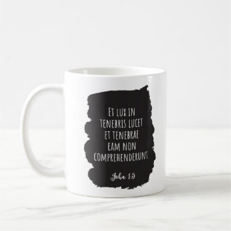 Taza De Café La luz del evangelio latino brilló en la oscuridad