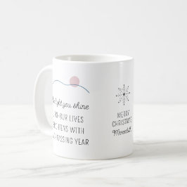 Taza De Café La luz que resplandeces la Feliz Navidad
