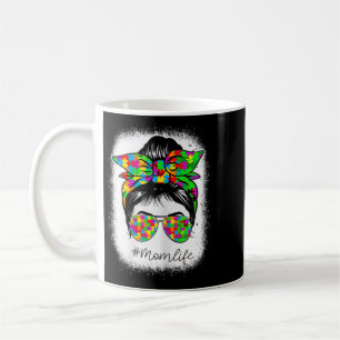 Taza De Café La Madre Del Autismo, Un Bun Desordenado, Se Enfer