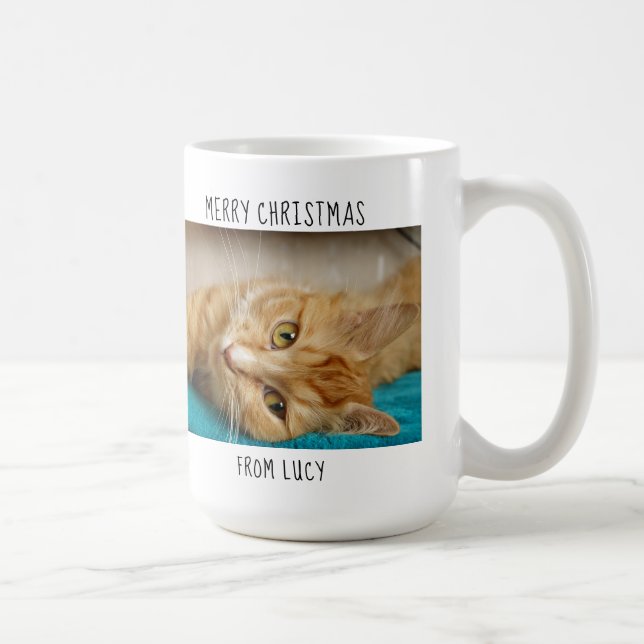 Taza De Café La madre del gato más grande del mundo - foto de N (Derecha)