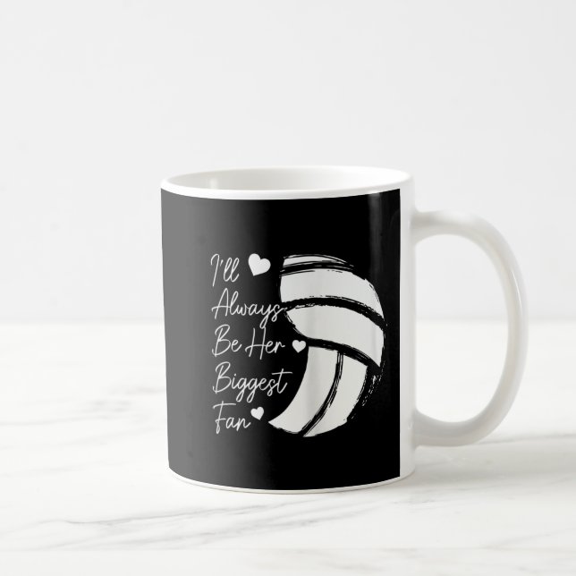 Taza De Café La madre del voleibol su hija mayor de voleibol (Derecha)