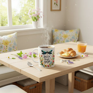 Taza De Café La Magia de la floración de primavera