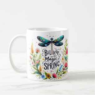 Taza De Café La magia de las flores de primavera