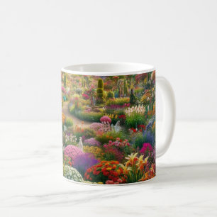 Taza De Café La magia de las flores - un paraíso de los colores
