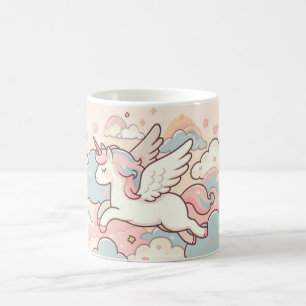 Taza De Café La magia de las Unicornias