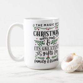 Taza De Café La magia de los Navidades...