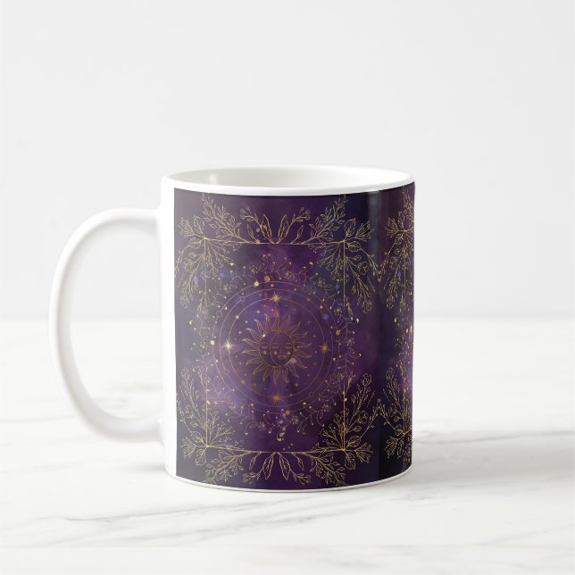Taza De Café La magia del sol y la luna (Izquierda)