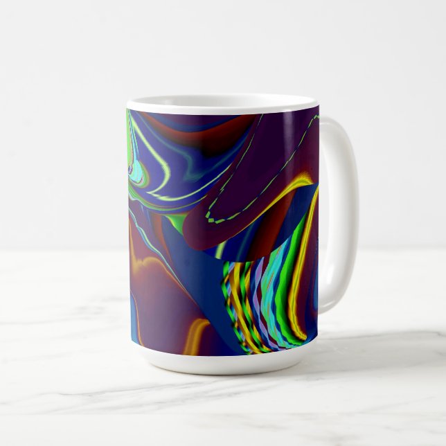 Taza De Café La magia del verano , Resumen del arte 3D (Anverso derecho)