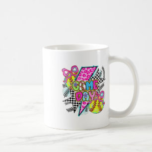 Taza De Café La mamá de Softbyll Funny Bysebyll Día de la Madre