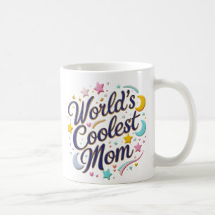 Taza De Café La mamá más fría del mundo - dulce y colorido 15 o