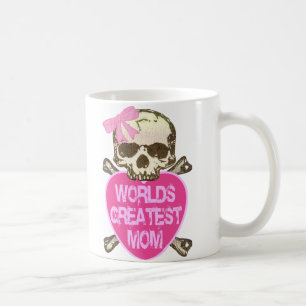 Taza De Café La mamá más grande del mundo gótica