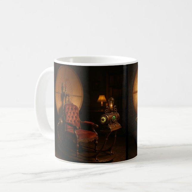 Taza De Café La máquina del tiempo (Anverso izquierdo)
