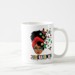 Taza De Café La mariposa de la libertad de la historia del 19 d