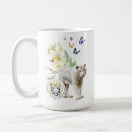 Taza De Café La mariposa valiente sea el cambio personalizado