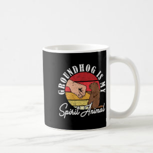 Taza De Café La marmota es mi animal espiritual