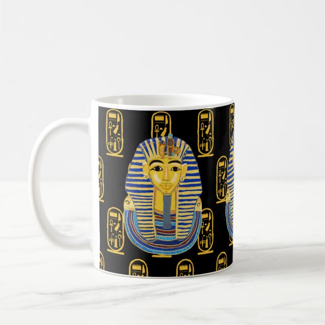 Taza De Café La máscara de Tutankhamun (Izquierda)