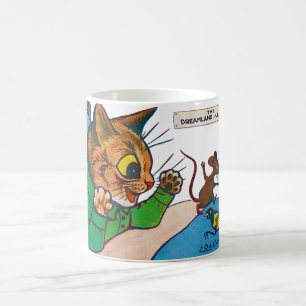 Taza De Café La mascota Dreamland, Louis Wain