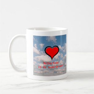 Taza De Café La maternidad es mi superpotencia