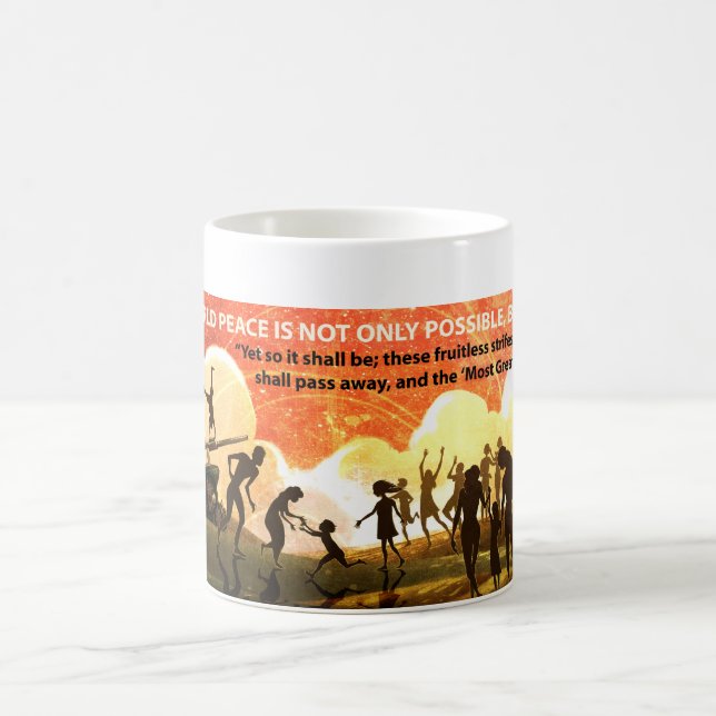 Taza De Café La mayoría de la gran paz (Centro)