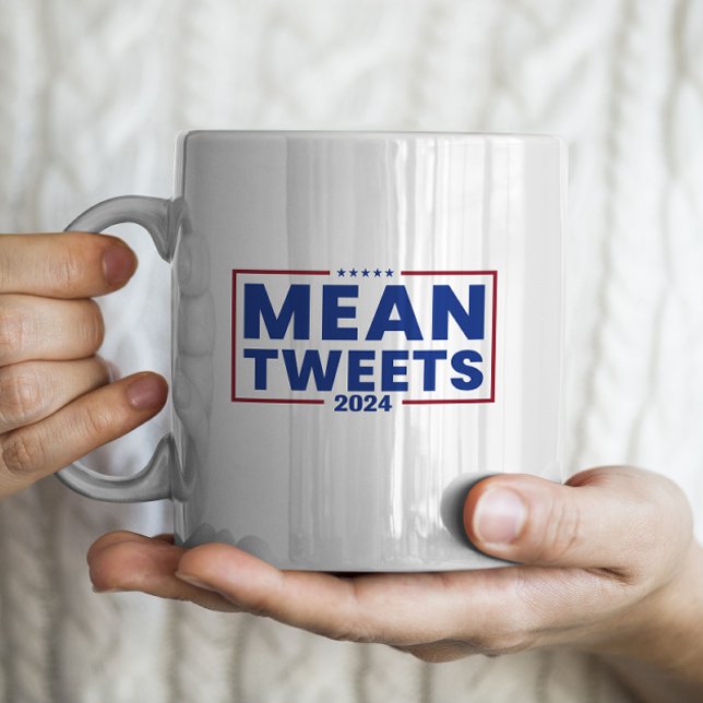 Taza De Café La media de tuits de Trump 2024 (Subido por el creador)