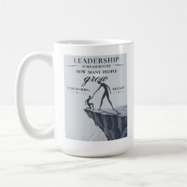 Taza De Café La Medida de un Líder